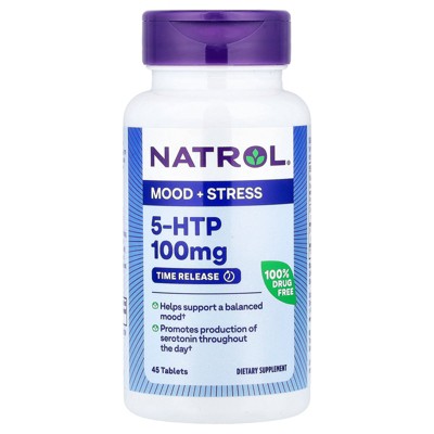 Natrol 5-HTP, Time Release, 100 mg, 45 Tablets