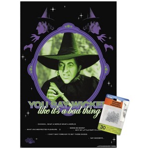 Trends International The Wizard Of Oz - You Say Wicked Unframed Wall Poster Prints - 1 of 4