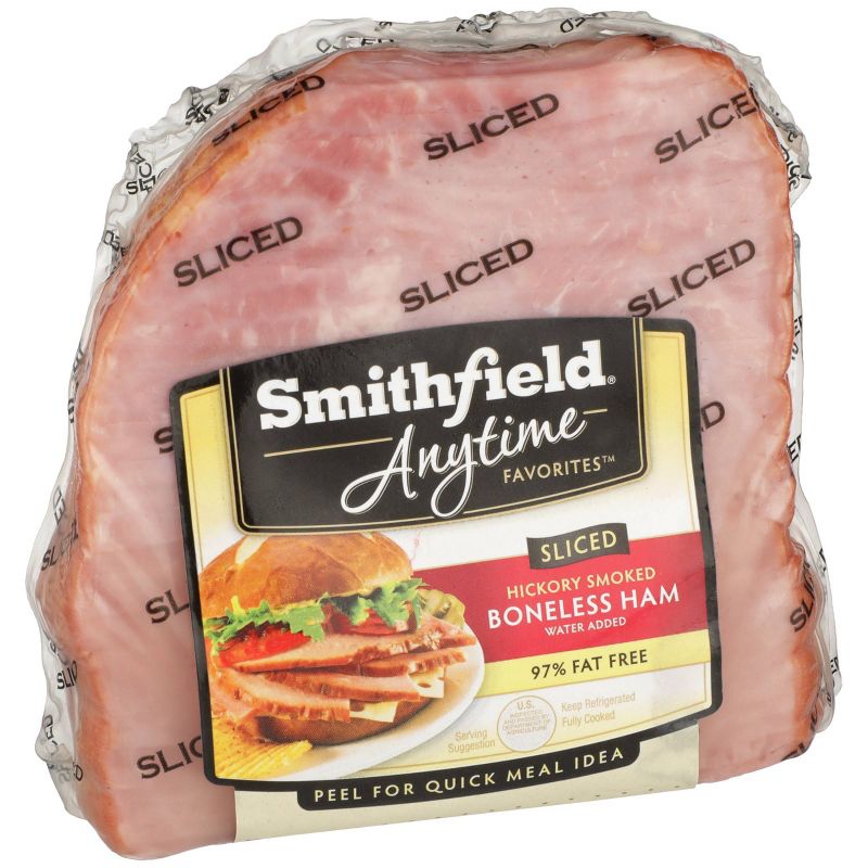 Smithfield Anytime Favorites Sliced Hickory Smoked Boneless Ham - 2-2.75lbs - price per lb, 2 of 10