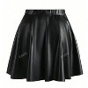 TIME HOLLOW Asymmetrical Cut Mini Skirt With Belt - 2 of 3