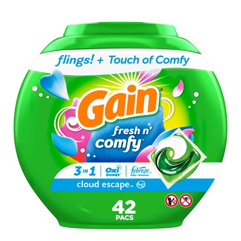 Gain Flings Laundry Detergent - Fresh & Comfy : Target