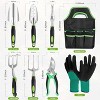 attop 8 Piece Gardening Tools Set with Non Slip Ergonomic Handle - 2 of 3