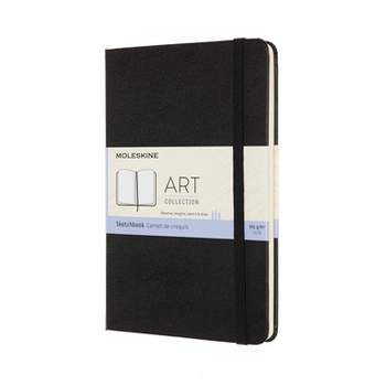 Moleskine Art Sketchbook, Hard Cover, A4 8.25 x 11.75 Plain/Blank,  Scarlet 96
