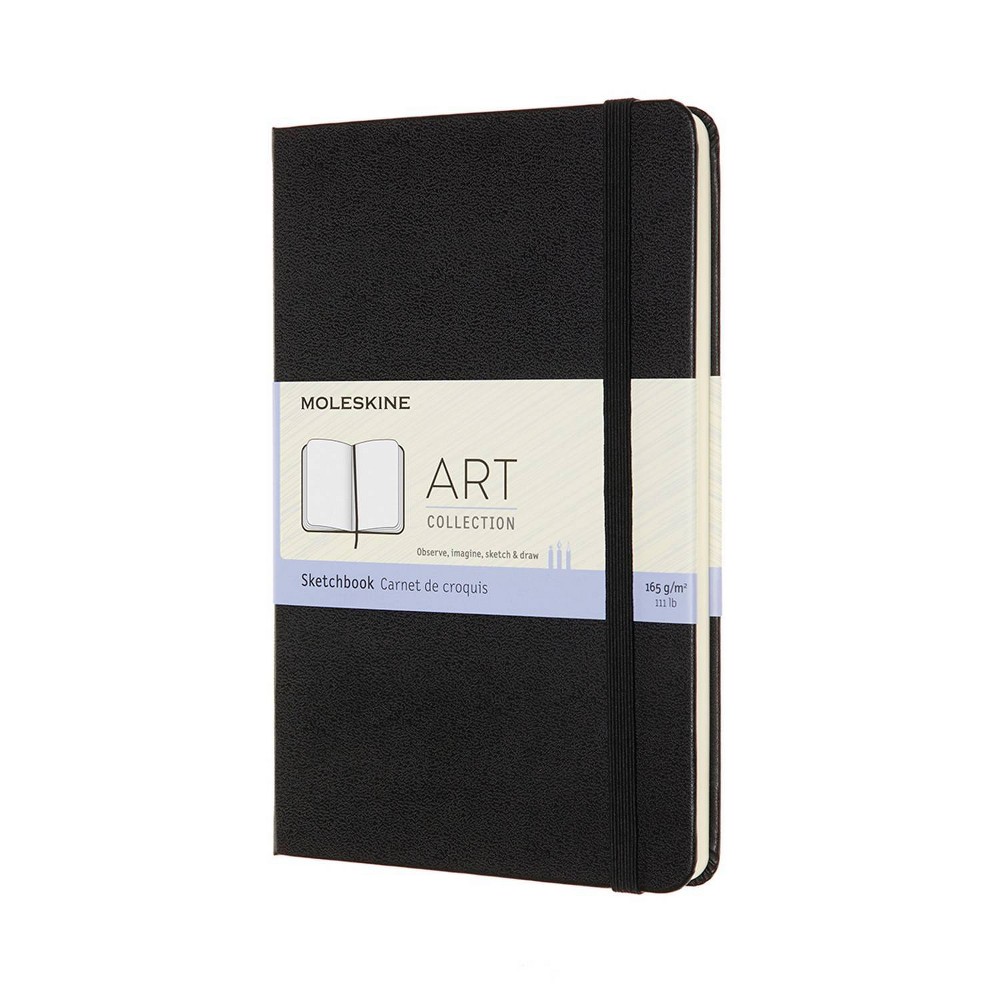 Moleskine Art Hardcover Sketchbook Medium 4.5"x7" Black