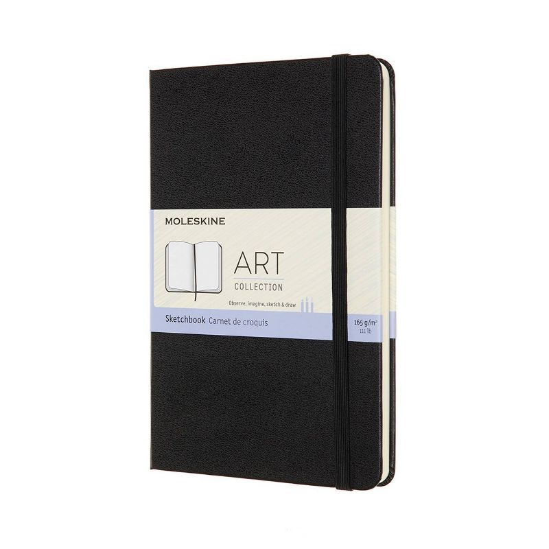 Moleskine Professional Blank Journal Medium Sketch Black, 1 of 5