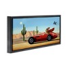 Stupell Industries Race Car Bunny Driving Desert Canyon, 25" x 11" - 3 of 4