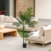 NicBex 1PC Faux Tree, Double Rod 18-leaf Artificial Plant Indoor Fake Plants for Courtyard Entryway, Garden Decor - 4 of 4