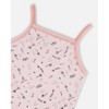 Deux par Deux Girl Printed Organic Cotton Tank Top - 3 of 3