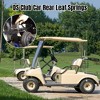 Yescom Set of 2 Rear Leaf Springs for Club Car DS Golf Cart Heavy Duty Dual Action with Bushings - 4 of 4