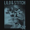 Girls Lilo & Stitch Family Surfing T Shirt - 2 of 4