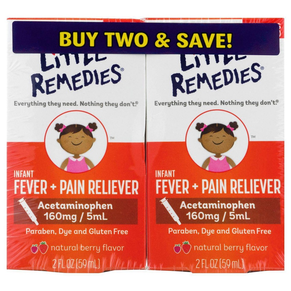 UPC 756184106532 product image for Infants' Little Remedies Fever & Pain Reliever Liquid - Acetaminophen - Berry -  | upcitemdb.com