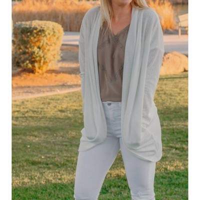 Women's Ribbed Cardigan - Hem & Thread