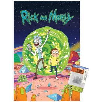 Trends International Rick And Morty - Cover Unframed Wall Poster Prints