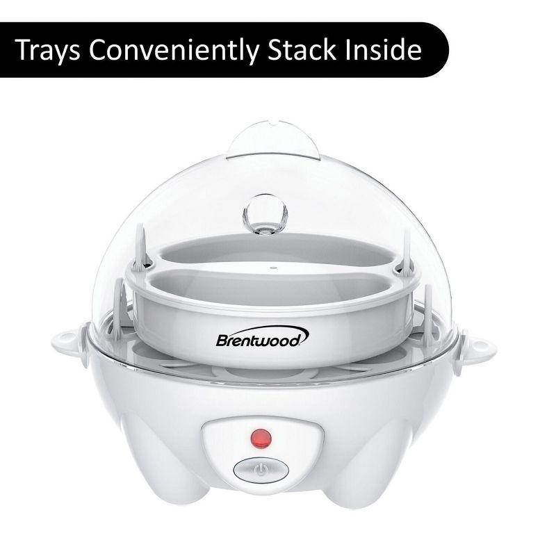 Brentwood Electric 7 Egg Cooker with Auto Shut Off, 2 of 7
