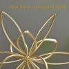 Aoibox Gold Metal Floral Tabletop Sculpture, Abstract Decorative Ball for Home Decor, Elegant Sphere Accent Piece - 4 of 4