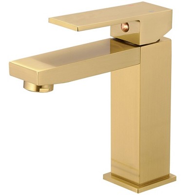 BWE Single Hole Single-Handle Bathroom Faucet
