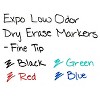Expo 4pk Dry Erase Markers Fine Tip Multicolored - image 4 of 4