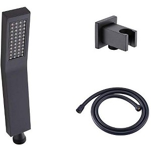 KubeBath Aqua Piazza by KubeBath Handheld Kit With Handheld, 5Feet Long Hose and Wall Adapter - Matte Black Finish - 1 of 1