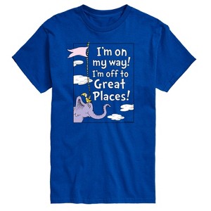 Men's - Dr. Seuss - I'm On My Way Short Sleeve Graphic T-Shirt - 1 of 4