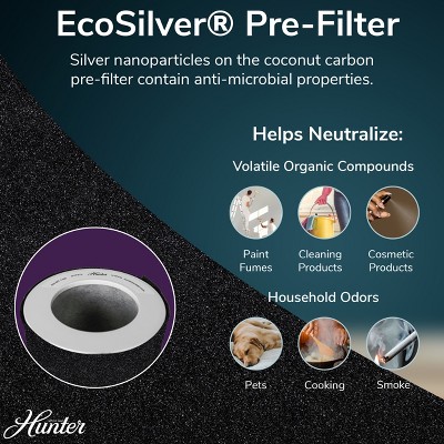 Sage Tall Tower HEPA Air Purifier with EcoSilver Filter