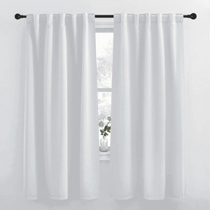 NICETOWN Backtab & Rod Pocket Blackout Thermal Curtain Panels, Set of 2 - 1 of 4