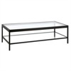 54" Black Bronze Coffee Table - Henn&Hart - 2 of 4