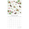 2026 Square Wall Calendar, Beauty of Nature, 16-Month Floral Theme with 180 Reminder Stickers (12x12 In) - 3 of 4