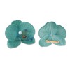 Unique Bargains Women's Phalaenopsis Faux Pearl Duckbill Clip 2 Pcs - 3 of 4