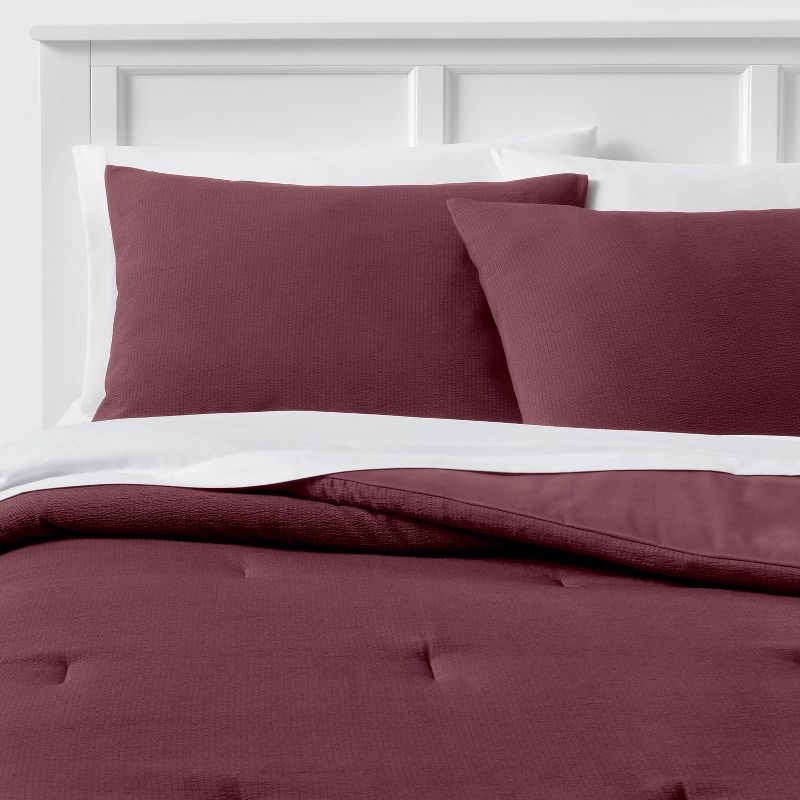 Standard Microfiber Micro Texture Comforter Sham - Room Essentials™, 3 of 6