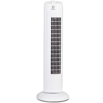 Fantask 35W 28''Oscillating Tower Fan 3 Wind Speed Quiet Bladeless Cooling Room