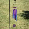 Woodstock Chimes Acrylic Galaxy Wind Chime Purple 30" - 3 of 4