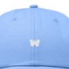 Dalix Lil Butterfly Embroidered Cotton Cap Outdoor Dad Hat Womens - 2 of 4