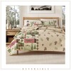 Great Bay Home Rustic Lodge Reversible Quilt Set With Shams - 4 of 4