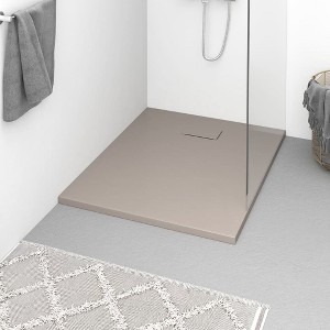 VidaXL Shower Base Tray SMC Brown 39.4 in.x31.5 in. - 1 of 4