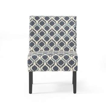 Saloon Fabric Print Accent Chair - Christopher Knight Home