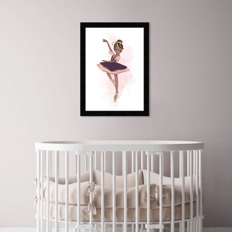 15&#34; x 21&#34; Ballerina Girl Music and Dance Framed Art Print - Wynwood Studio, 5 of 7