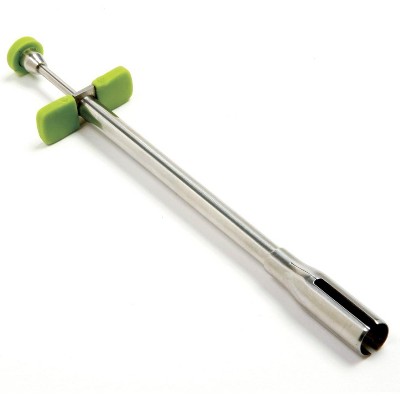 Norpro Stainless Steel Olive Stuffer with Comfort Grips, 5.25 Inch, Green