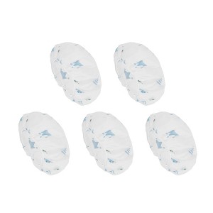 Unique Bargains Fish Single Layer Shower Cap 5 Pcs - 1 of 4