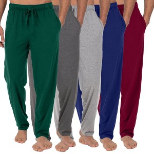 Blue Ice Men's Modern Fit Classic Lounge Pants-5 Pack - 1 of 4