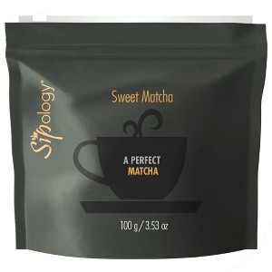 Sipology Sweet Coffee Cake Matcha 3.53oz Bag, 62.5 Servings, Energy Boost - 1 of 4