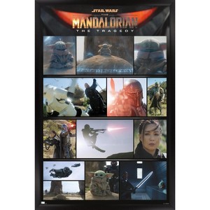 Trends International Star Wars: The Mandalorian Season 2 - Chapter 14 Grid Framed Wall Poster Prints - 1 of 4