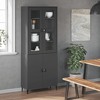 vidaXL Top for Highboard VIKEN Anthracite Gray Engineered Wood - 3 of 4
