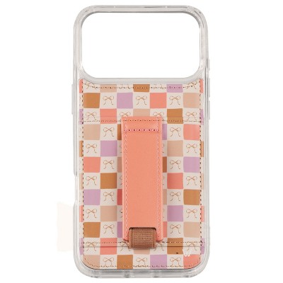 Walli Cases Golden Grace Phone Case with Wallet and Finger Strap