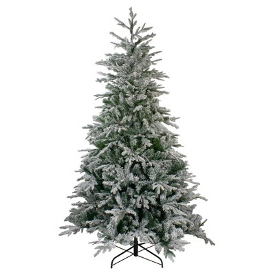 Northlight 6.5' Flocked Winfield Fir Artificial Christmas Tree - Unlit