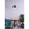 Elegant Lighting Circa 1 Light Burnished Nickel Pendant - 2 of 4