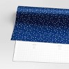 30" 50 sq ft Christmas Roll Wrap Dots and Stars on Navy - Wondershop™ - 3 of 3