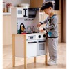 Hape: Modern Smart Kitchen - White 12pc, Lights & Sounds Toy, Ages 3+ - 3 of 4