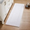 Lux Premium 100% Cotton Ultra-Soft Reversible Bathroom Rug-Durable Tufted Weave, Highly Absorbent Solid Pattern for Multipurpose use - 2 of 4
