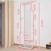 Plant Stand Indoor, 7-Layer 8 Potted Plant Shelf, Flower Rack With Metal, Plants Holders for Patio Gardens Bedroom - 2 of 4