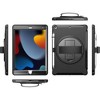 SAHARA - Raider Series Heavy Duty Hand Strap Case - iPad 10.2" (9th Generation) - Black - 4 of 4